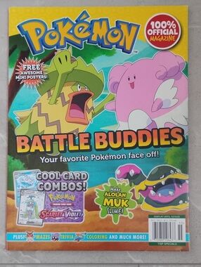 Pokémon Battle Buddies Magazine Mazes Trivia Coloring Activity Book